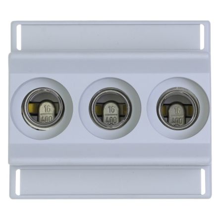 Eaton 16A Fuse Holder, 3P-Pole for 36 x 71 x 81 mm, 400V