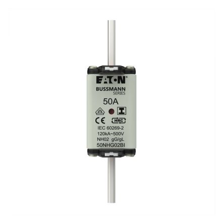 Eaton 50A NH Fuse 51 x 21 x 79 mm 500V ac