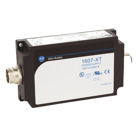 Allen Bradley 1607-XT AC/DC Adapter DIN Rail Power Supply 300 V dc, 240V ac AC/DC Input 24V, 3.8 A Output DC 91.2 W