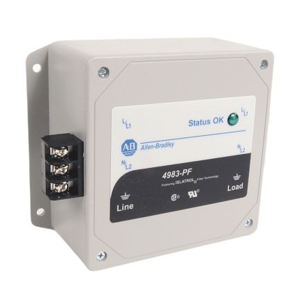 Allen Bradley, 4983-PF 30 A 240V 47Hz, 63 Hz, Panel Mount Harmonic Filter, Screw 3 Phase
