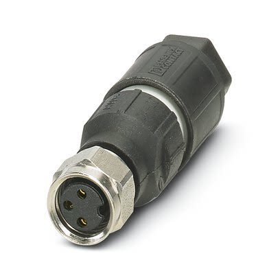 Phoenix Contact Circular Connector, 3 Contacts, Cable, M8 Connector, Socket, Female, IP65, IP67, IP69K, SACC Series
