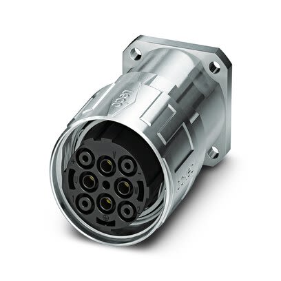 Phoenix Contact Circular Connector, 8 Contacts, Front, Front, M40 Connector, Socket, Female, IP67, SM Series