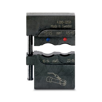 Phoenix Contact Crimpfox 1219092 0.5 - 1.5 mm² and 1.5 - 2.5 mm² Crimp Tool Crimp Insert for Connector