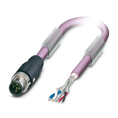 Phoenix Contact Bus Bus Cable, 2 Cores, 0.25mm² 24 AWG, Screened, 15 m Polyurethane Sheath