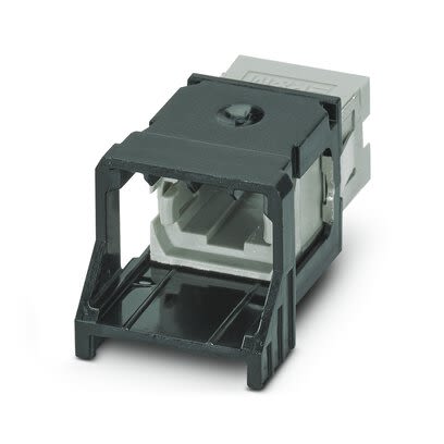 Phoenix Contact 1041840 FSMA Multimode Duplex Fibre Optic Adapter, 500dB Insertion Loss