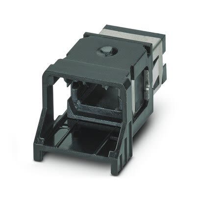 Phoenix Contact 1041820 FSMA Multimode Duplex Fibre Optic Adapter, 500dB Insertion Loss