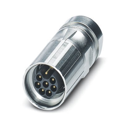Phoenix Contact Circular Connector, 8 Contacts, Cable, M17 Connector, Plug, Male, IP67, ST Series
