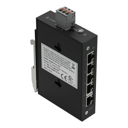 WAGO 852 Unmanaged 5 Port Network Switch