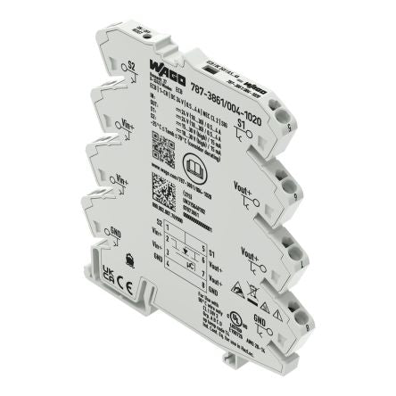 WAGO 857 Electronic Circuit Breaker 4A 24V, DIN Rail