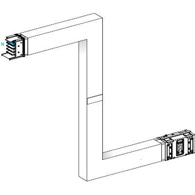 Schneider Electric Busbar Trunking, 1000A, 1200 mm, KS-A Series