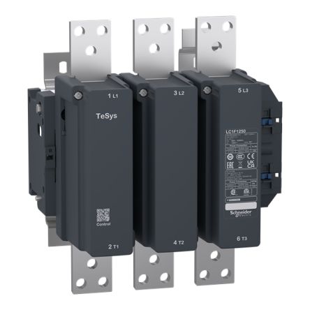Schneider Electric TeSys F Contactor, 110V ac Coil, 3-Pole, 1.26 kA, 1650 VA, 3 NO, 690V ac