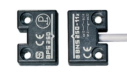 Schmersal BNS 250 Series Magnetic Safety Switch, Fibreglass Reinforced Thermoplastic Housing, 24V dc, NC, NO, 3 m Cable