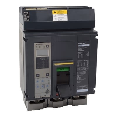 Schneider Electric, PowerPact, PJA Circuit Breaker 3-Pole 600A, Breaking Capacity 100 kA, Bracket