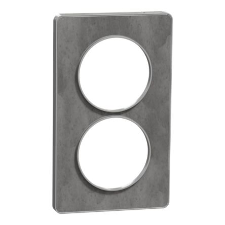 Schneider Electric Lighting Cover for use with Odace, 85mm Width, Clip Fixing, 142 mm