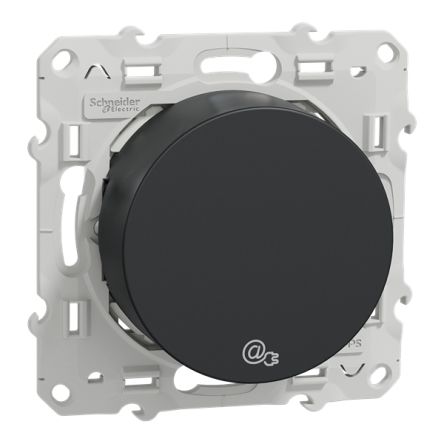 Schneider Electric Odace 2011 Series Ethernet Connector Female, Flush, Cat6 Unshielded Straight 1 Port 8 Way