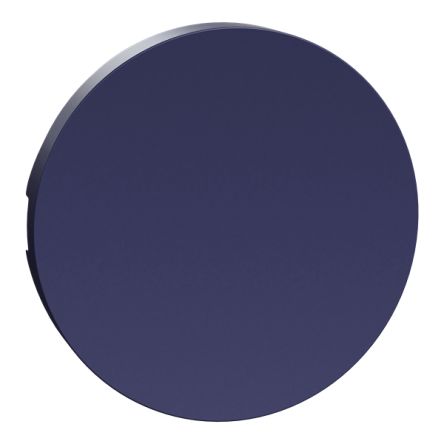 Schneider Electric Screw Cobalt Blue Faceplate, Flush