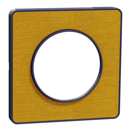 Schneider Electric Yellow 1 Gang Cover Plate