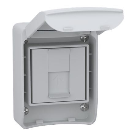 Schneider Electric, Mureva Case for use with RJ45 Support Unica