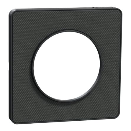 Schneider Electric Black 1 Gang Cover Plate