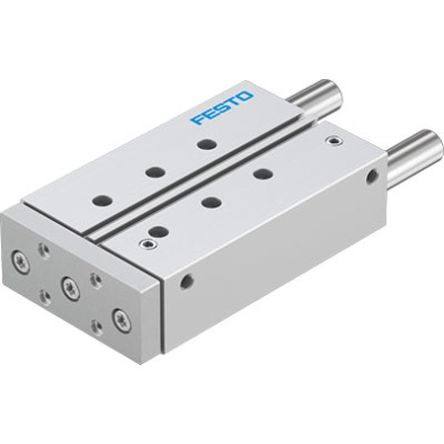Festo Pneumatic Guided Cylinder - DFM-32-125-P-A-GF-F1A 32 mm Bore, DFM Series, 125 mm Double Acting Acting