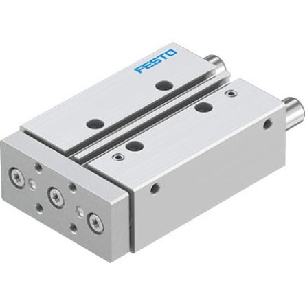 Festo Pneumatic Guided Cylinder - DFM-16-50-P-A-GF-F1A 16 mm Bore, DFM Series, 50 mm Double Acting Acting
