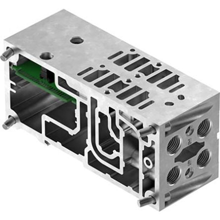 Festo VABV series Sub-Base for use with Valve, VABV-S4-1HS-G14-CB-2T1