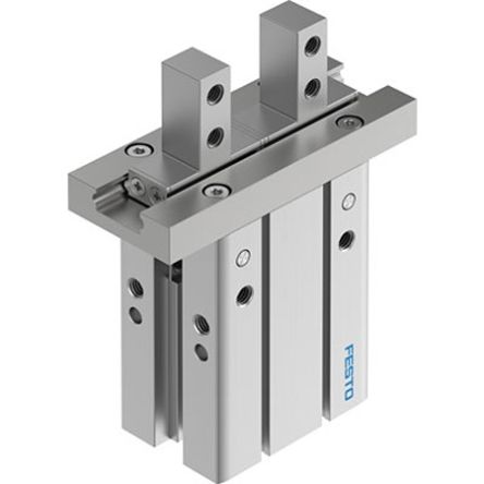 Festo 2 Finger Double Acting Action Pneumatic Gripper, DHPC-32-A-NC-S-1, Parallel Gripping Type