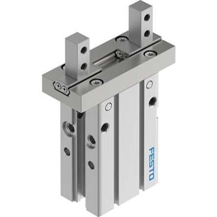 Festo 2 Finger Double Acting Action Pneumatic Gripper, DHPC-L-20-A-NO-S-1, Parallel Gripping Type