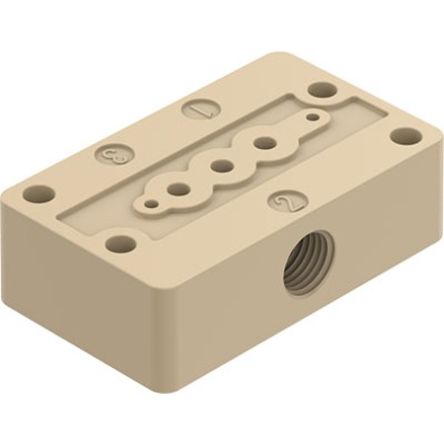 Festo VABS series UNF Sub-Base, VABS-K2-12S-20-U14-P