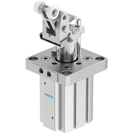 Festo Pneumatic Compact Cylinder - DFST-50-30-DL-Y4-A-S-G2 50 mm Bore, 30 mm DFST Series, Double Acting Acting