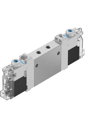 Festo Pneumatic Solenoid Valve - 5/2 Double Solenoid Electric VUVG Series 24V