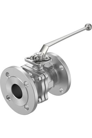 Festo Stainless Steel Flange Ball 20 bar, Ball Valve