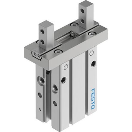 Festo 2 Finger Double Acting Action Pneumatic Gripper, DHPC-L-20-A-B, Parallel Gripping Type