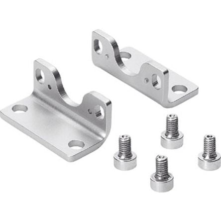 Festo Foot Mounting Kit HPC-18, For Use With Pneumatic Cylinder & Actuator