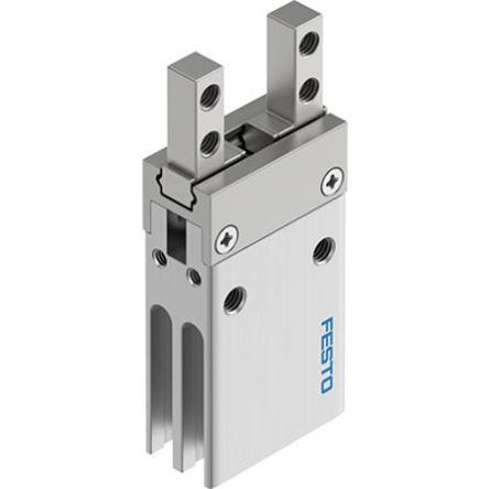 Festo 2 Finger Double Acting Action Pneumatic Gripper, DHPC-6-A-S-1, Parallel Gripping Type