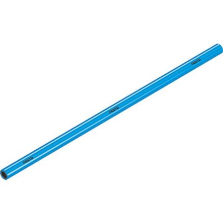 Festo Polyvinyl Chloride, Hose Pipe, 4 mm ID, 8 mm OD, Blue