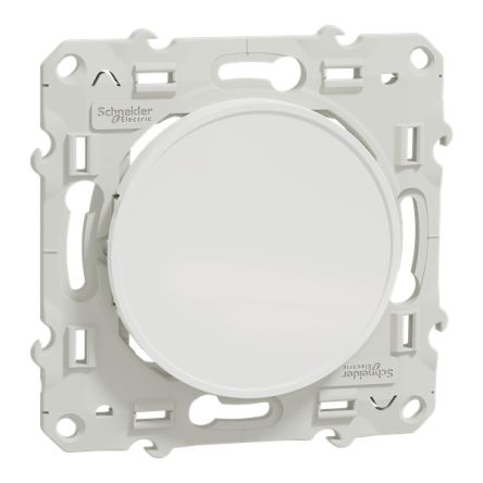 Schneider Electric Screw White Wall Plate Module, Flush