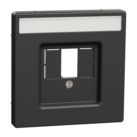 Schneider Electric Anthracite 1 Gang Cover Plate