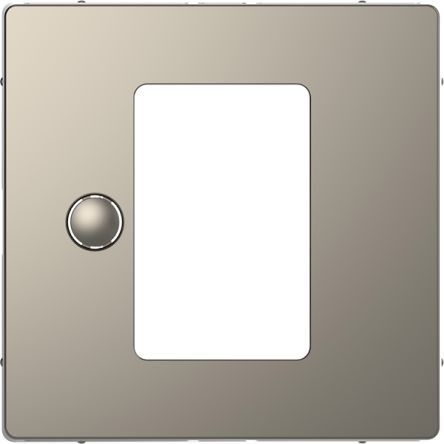 Schneider Electric Nickel 1 Gang Cover Plate