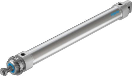 Festo 300 mm Pneumatic Piston Rod Cylinder - DSNU-40-300-PPV-A DSNU Series, Double Acting Acting