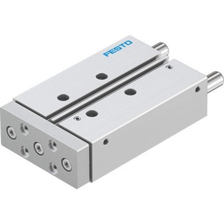 Festo Pneumatic Guided Cylinder - DFM-20-80-P-A-KF-F1A 20 mm Bore, DFM Series, 80 mm Double Acting Acting