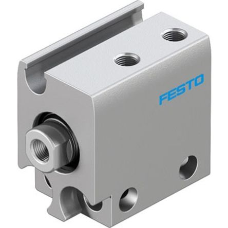 Festo Pneumatic Compact Cylinder - ADN-S-10-5-I-F1A 10 mm Bore, 5 mm ADN Series, Double Acting Acting