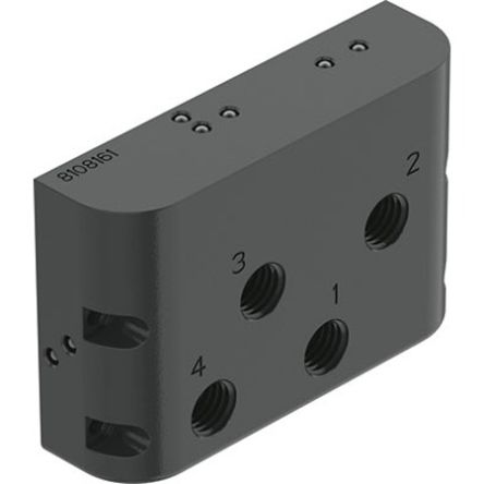 Festo CAPS series Manifold Block for use with Prepared For Positioner CMSH-V-SD, CAPS-M1-VDE1-D-C-AL-G14