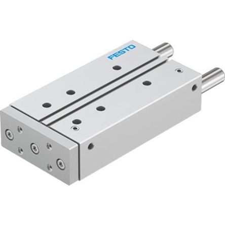 Festo Pneumatic Guided Cylinder - DFM-40-160-P-A-GF-F1A 40 mm Bore, DFM Series, 160 mm Double Acting Acting
