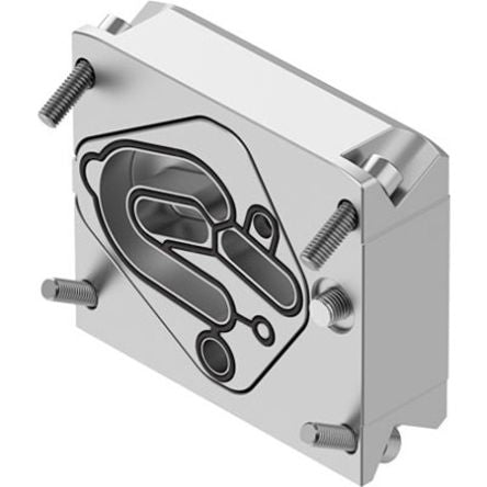 Festo VABE series End Plate for use with Valve Terminal, VABE-C13-100-F90-DU