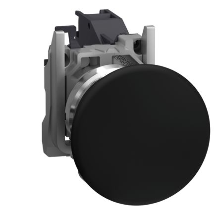 Schneider Electric XB4BC Series Push Button Switch, Spring Return, Through Hole, 22 mm Cutout, 1 NO, IP65, 250 V dc 380