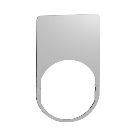 Schneider Electric Legend & Legend Holder Kit for Use with Push Buttons, Pre-printed "Unmarked
