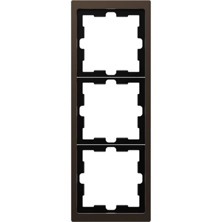 Schneider Electric Brown 3 Gang Light Switch Cover