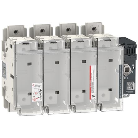 Schneider Electric Fuse Switch Disconnector, 6-Pole, 250 A, 250A