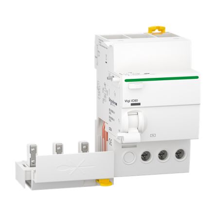 Schneider Electric A9 Series Residual Current Circuit Breaker, 25A, 3-Pole, 30 mA, Instantaneous 230V ac